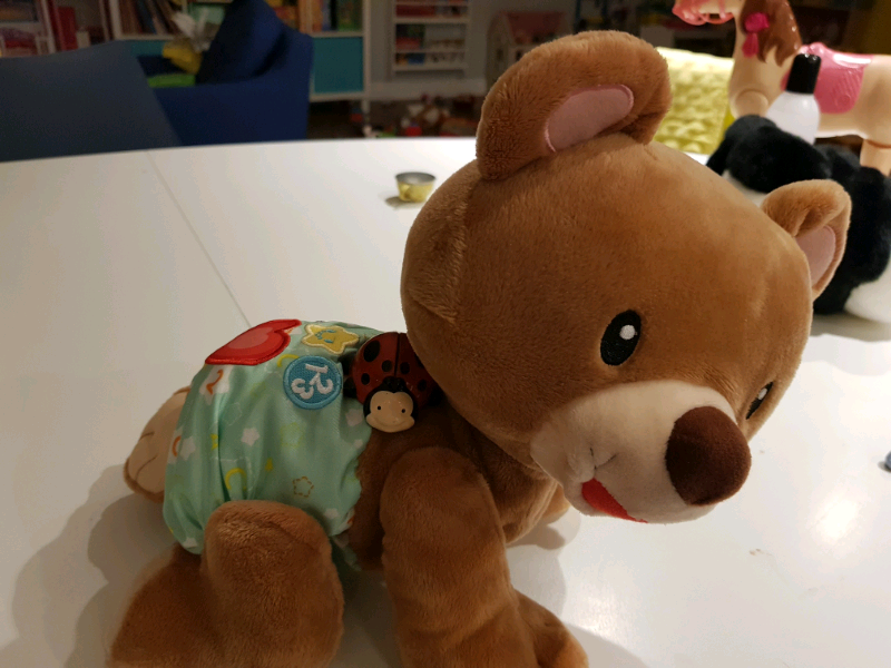 vtech crawl along bear